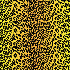 Seamless leopard skin pattern vector illustration, Animal skin pattern for fabric and textile printing, wrapping paper, backdrops, Cheetah skin pattern background