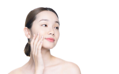 女性の美容イメージ　スキンケア　コスメ
