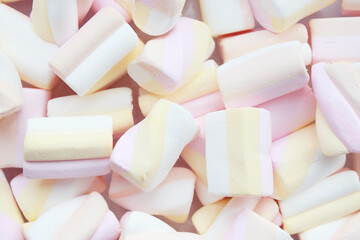 background of sweet marshmallow candies