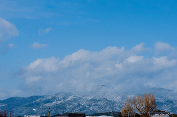 背振山の雪景色