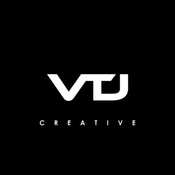 VTJ Letter Initial Logo Design Template Vector Illustration