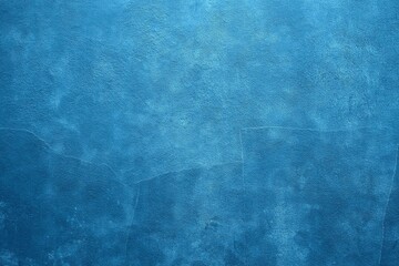 Beautiful Blue Grunge Concrete Wall Texture Background.