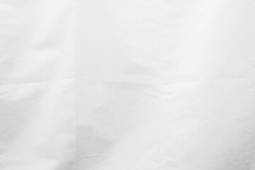 White Grunge Wrinkled Vinyl Sheet Background, Suitable for Mockup, Backdrop, and Template.