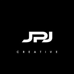 JPJ Letter Initial Logo Design Template Vector Illustration