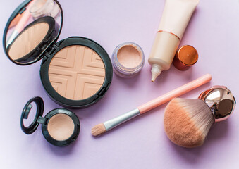 Make up products for problem skin, acne and scars concealer  