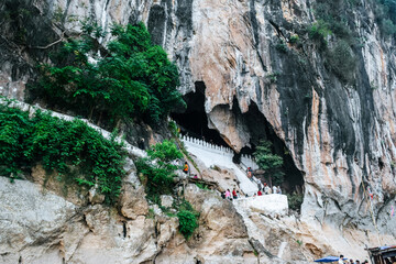 ThumTing Religion Cave in Laos Luang Prabang