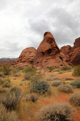 Fototapeta premium Valley of fire - Nationalpark (Nevada/Las Vegas/USA) 