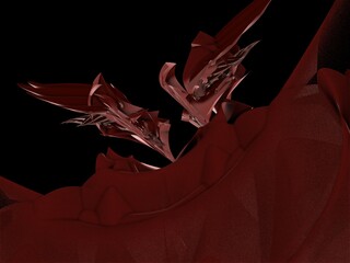 Imaginatory fractal background Image