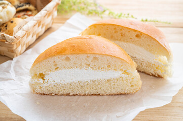 長野県のご当地グルメ　牛乳パン