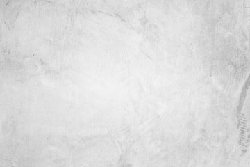 White or gray blank grunge concrete or cement wall texture abstract background with weathered dirt, old, vintage, rough pattern on surface