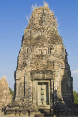 Naklejka premium Sanctuary on the top of the Pre Rup temple, Angkor, Siem Reap, Cambodia, Asia