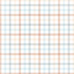 Pastel watercolor gingham pattern