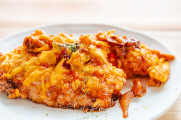 デミグラスのオムライス