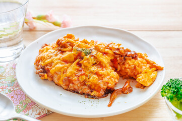 デミグラスのオムライス