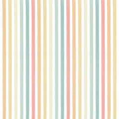 Obraz premium Vertical colorful vintage watercolor brush stripes