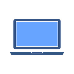 Computer laptop icon