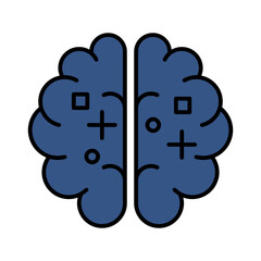 Brain idea icon