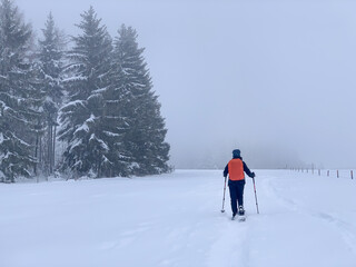 Schneeschuhwandern am Klippeneck Spaichingen