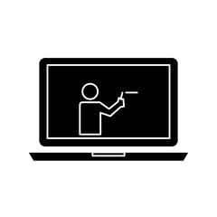 Online learning icon