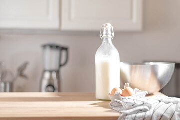 Table de cuisine pour faire de la pâtisserie 