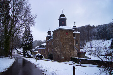 Winter am Schloss Gimborn