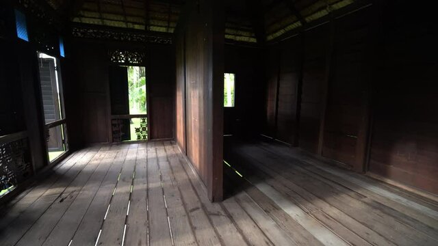 Panning Malays kampung house made from wood