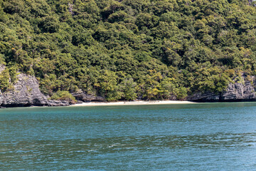 Plage du parc de Mu Ko Ang Thong, Thaïlande
