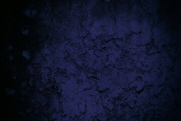 Phantom Blue Color Grunge Concrete Wall Texture Background.