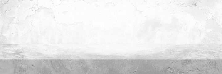 Stone Table Display with Grunge Wall Background, Suitable for Banner, Backdrop, Mockup, and...