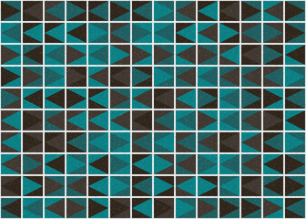 Abstract Geometric Pattern generative computational art illustration