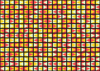 Abstract Geometric Pattern generative computational art illustration