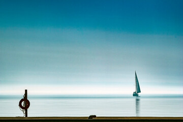Quiet morning on Lake Ontario