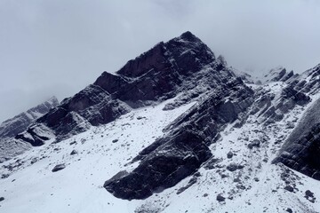 Fototapeta na wymiar Montaña Nevada 2 - Mendoza Argentina
