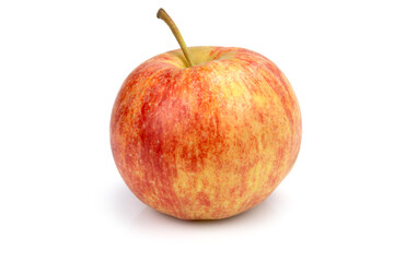 pommes en gros plan isolé sur un fond blanc