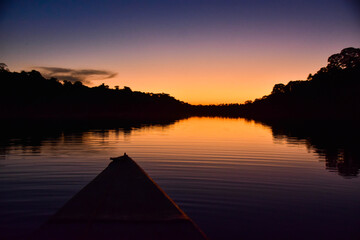 Amazonic sunset
