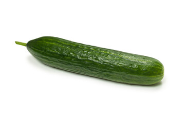Cucumber isolated on white background.