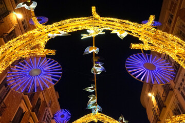 Weihnachten in Malaga, Weihnachtsbeleuchtung