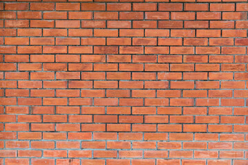 Fototapeta premium Pattern of Red brick wall for background and textured, Seamless Red brick wall background. Old Brick texture, Grunge brick wall background.