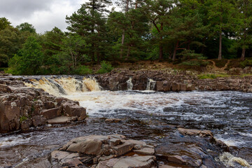 Low Force Waterfall on the Pennine Way, Bowlees Tees Valley, County Durham