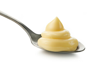 spoon of mayonnaise
