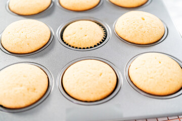 Baking cupcakes