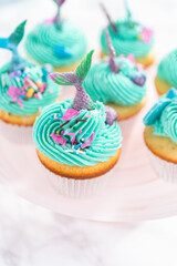Mermaid cupcakes