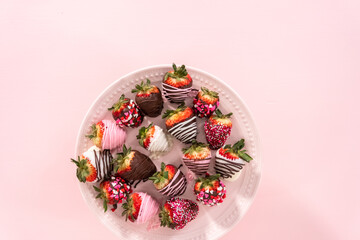 Chocolate dipped strawberries
