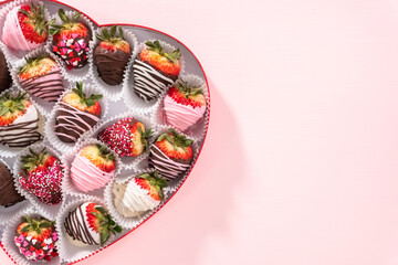 Chocolate dipped strawberries