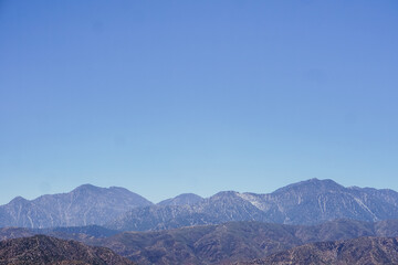 mountains and clouds
