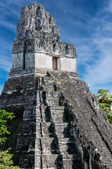 Templo I, Gran Jaguar, Parque Nacional Tikal, Petén