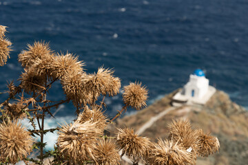 church of the seven martyrs on Sifnos island, Greece