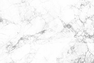 White Cracked Marble Wall Texture Background.