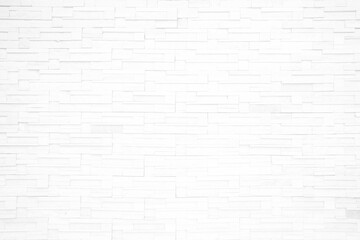 White Brick Wall Texture for Background.