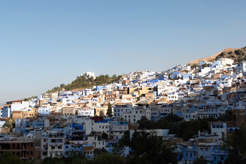 Fototapeta na wymiar the blue city Chefchaouen in Morocco